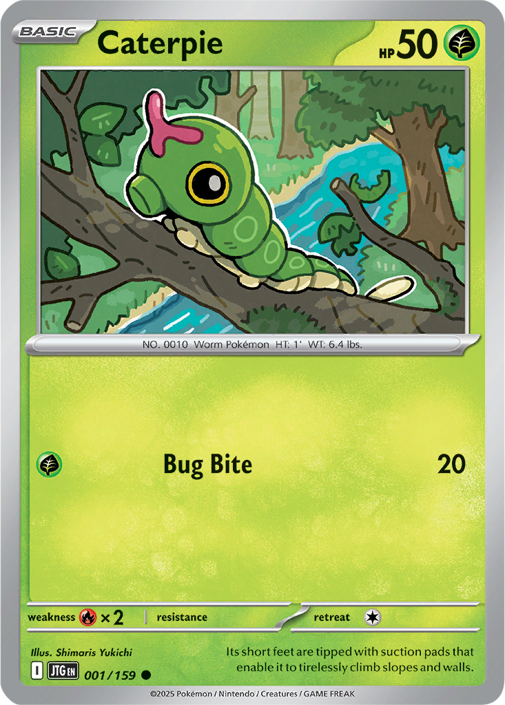 Journey Together 001/159 Caterpie