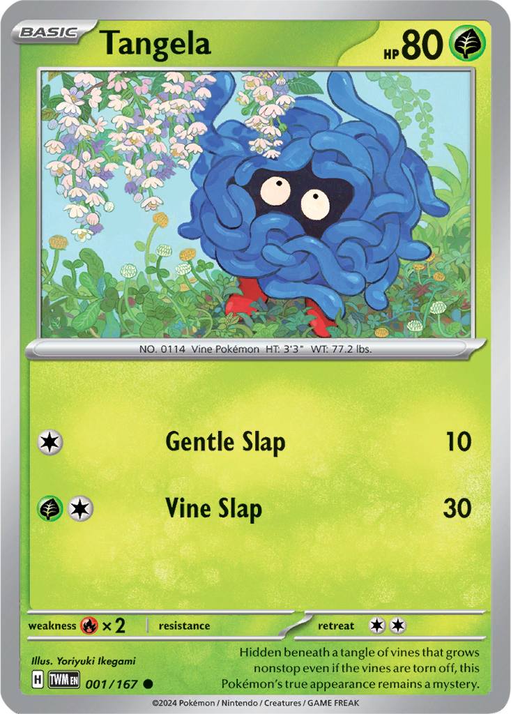 Twilight Masquerade 001/167 Tangela