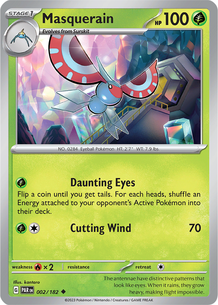 Paradox Rift 002/182 Masquerain
