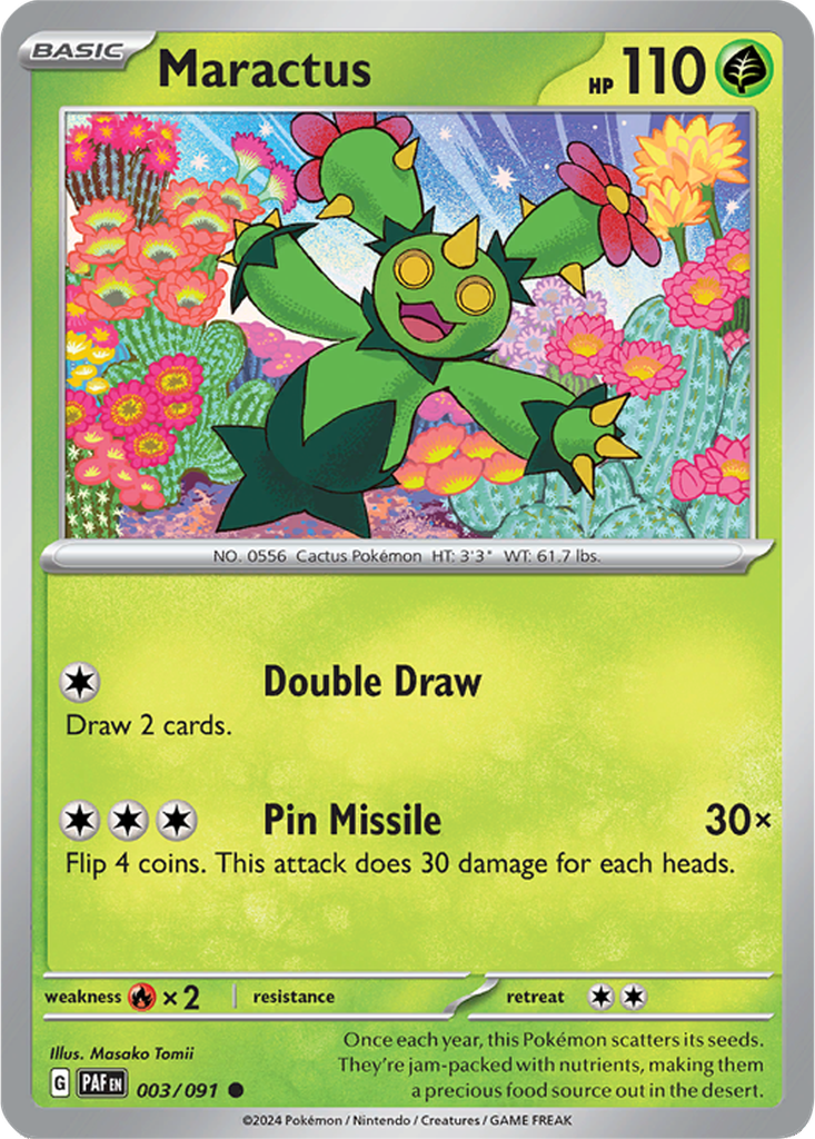 Paldean Fates 003/091 Maractus