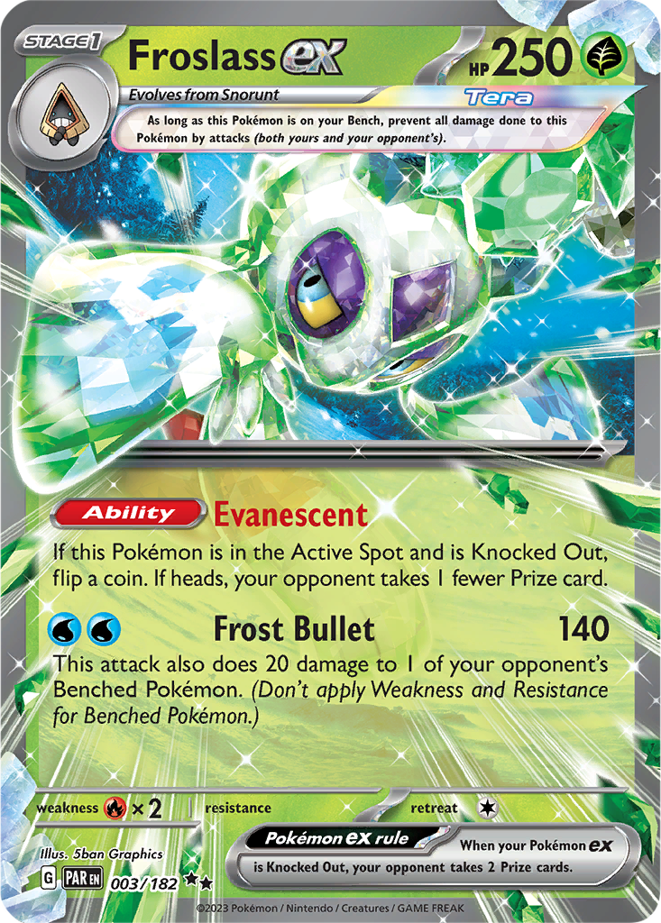 Paradox Rift 003/182 Froslass ex