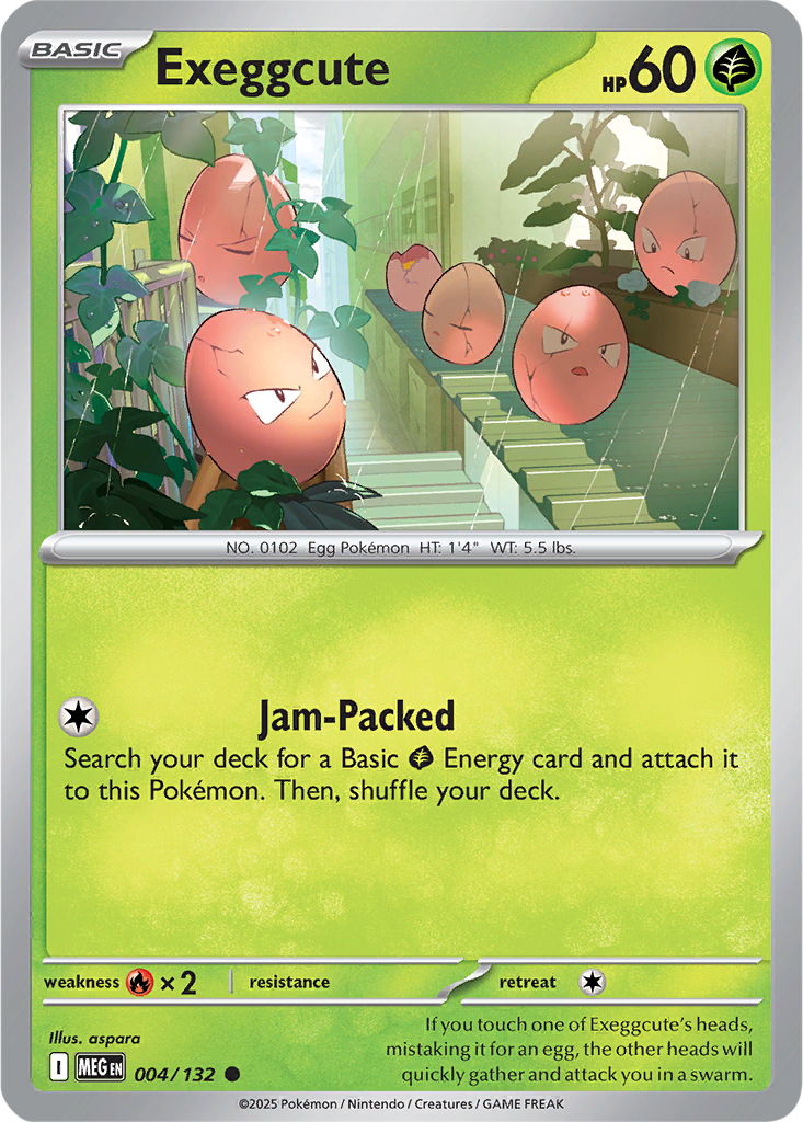 Mega Evolution 004/132 Exeggcute