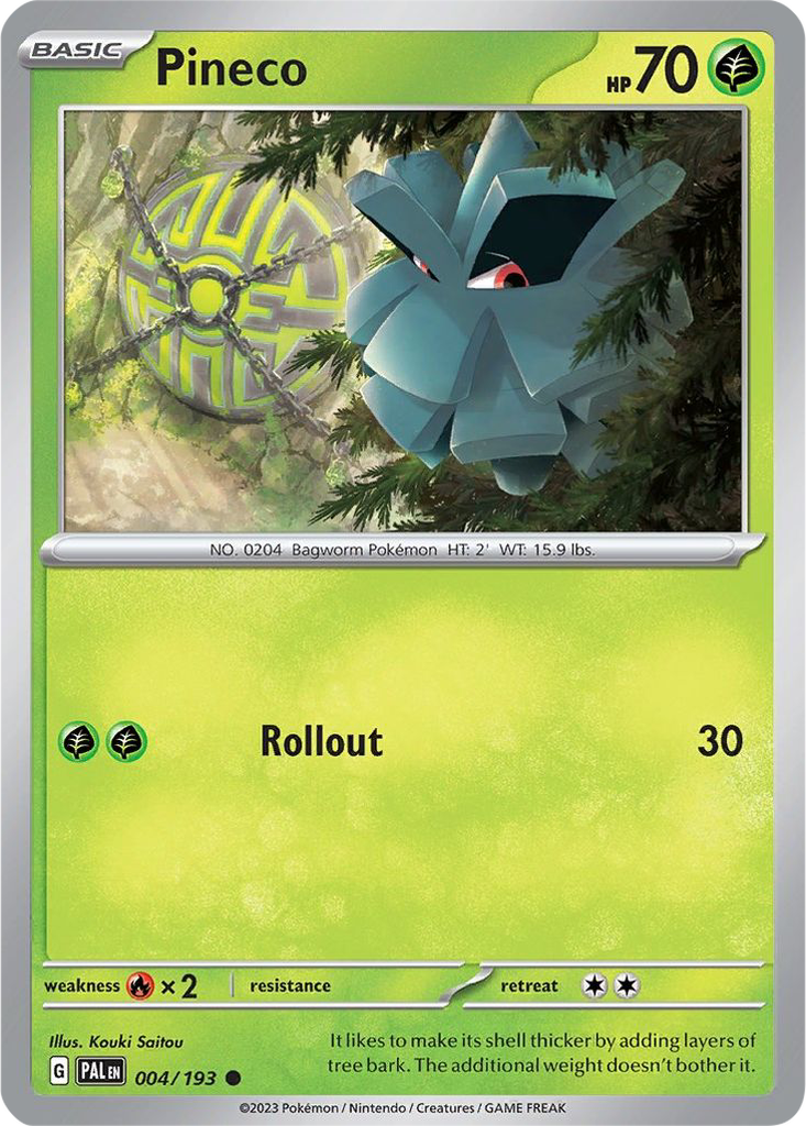 Paldea Evolved 004/193 Pineco