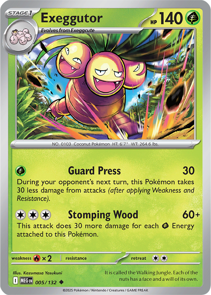 Mega Evolution 005/132 Exeggutor