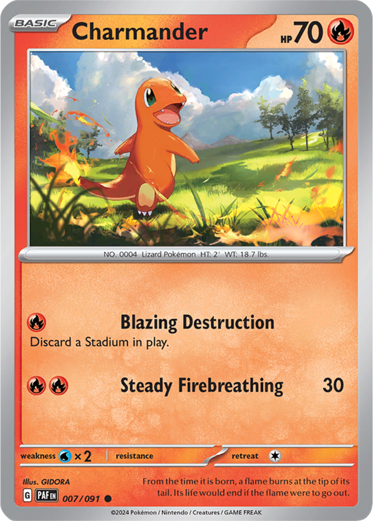 Paldean Fates 007/091 Charmander
