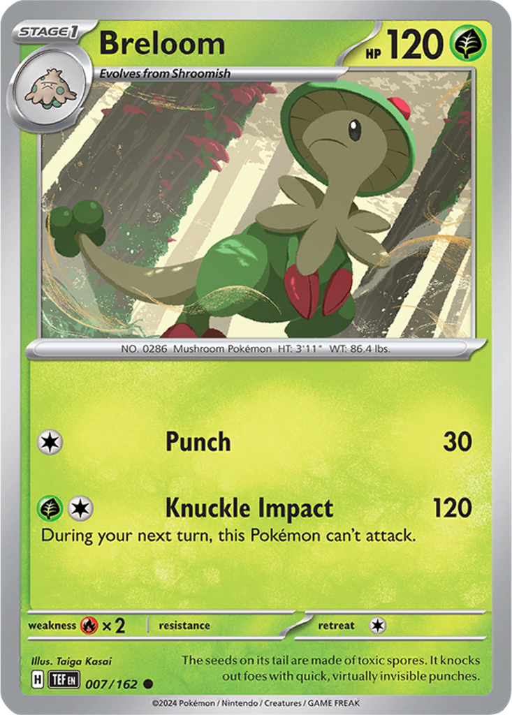Temporal Forces 007/162 Breloom
