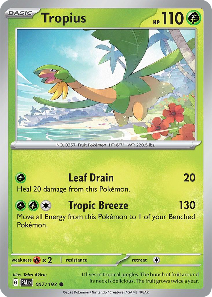 Paldea Evolved 007/193 Tropius