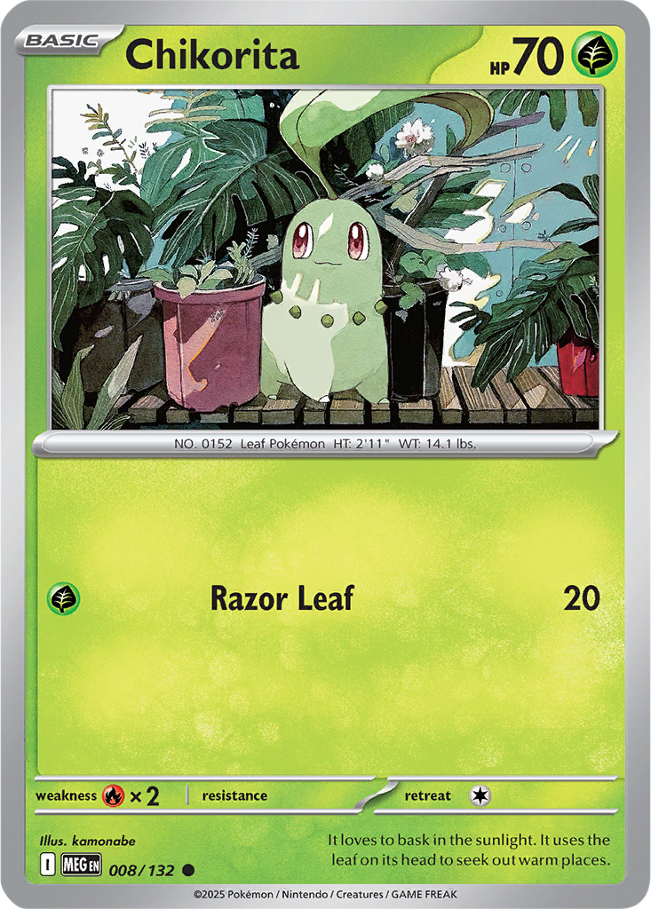 Mega Evolution 008/132 Chikorita