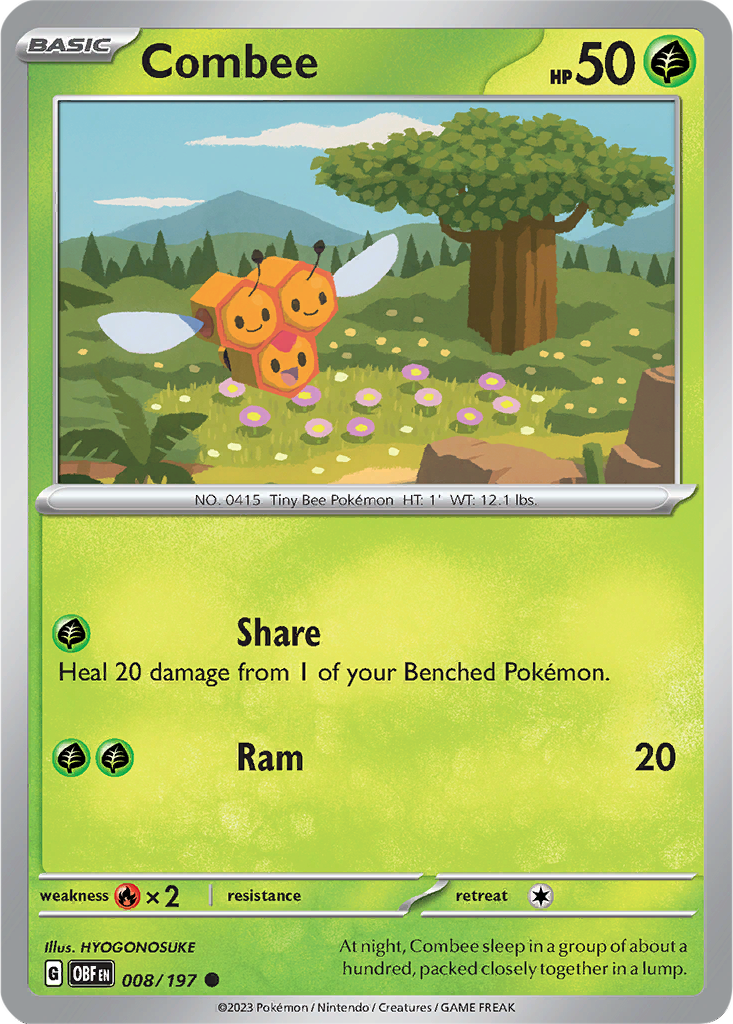 Obsidian Flames 008/197 Combee