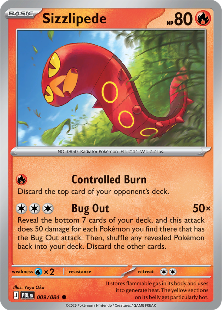 Pitch Black 009/084 Sizzlipede