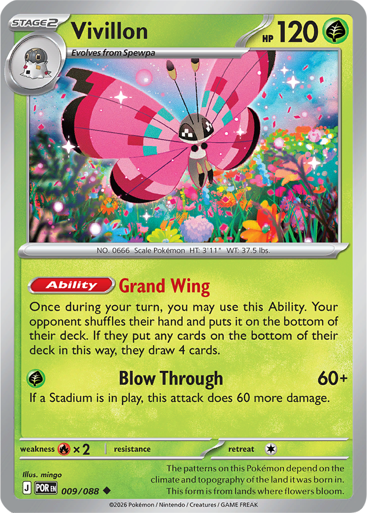 Perfect Order 009/088 Vivillon