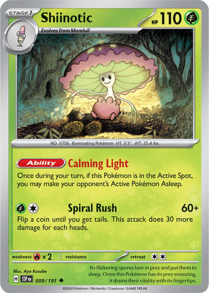 Surging Sparks 009/191 Shiinotic