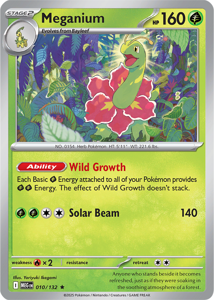 Mega Evolution 010/132 Meganium