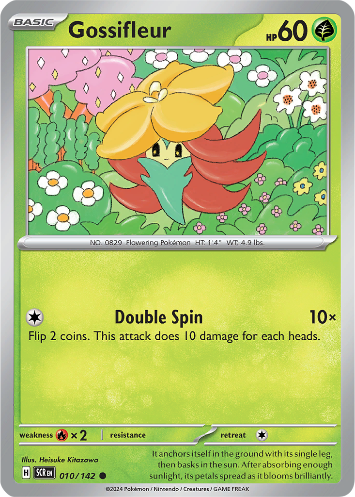 Stellar Crown 010/142 Gossifleur