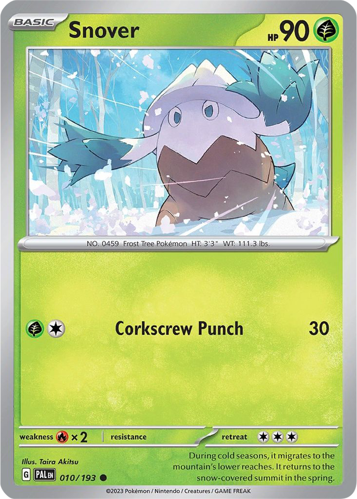 Paldea Evolved 010/193 Snover