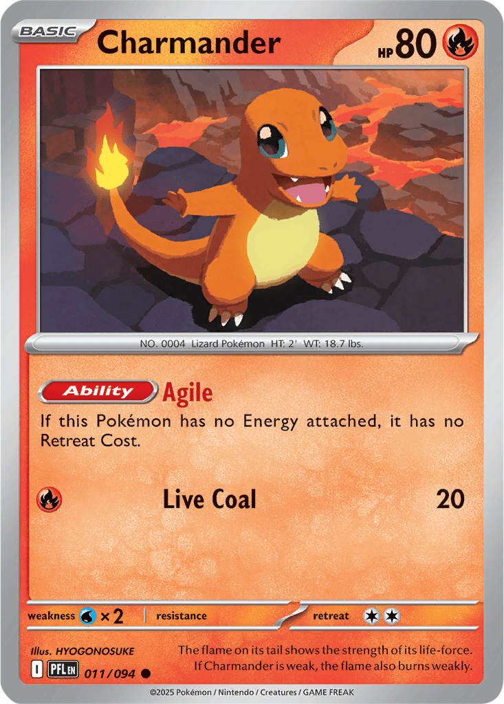 Phantasmal Flames 011/094 Charmander