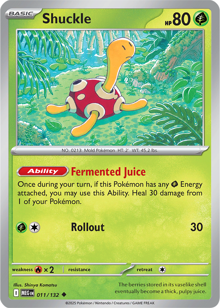 Mega Evolution 011/132 Shuckle
