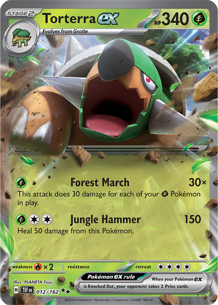 Temporal Forces 012/162 Torterra ex