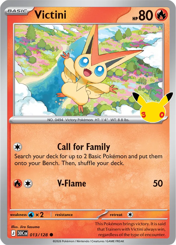 30th Celebration 013/128 Victini