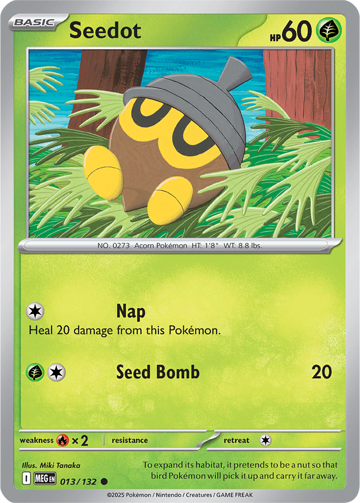 Mega Evolution 013/132 Seedot