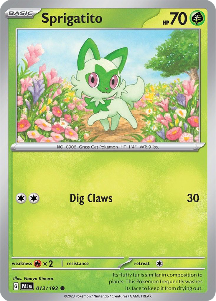 Paldea Evolved 013/193 Sprigatito