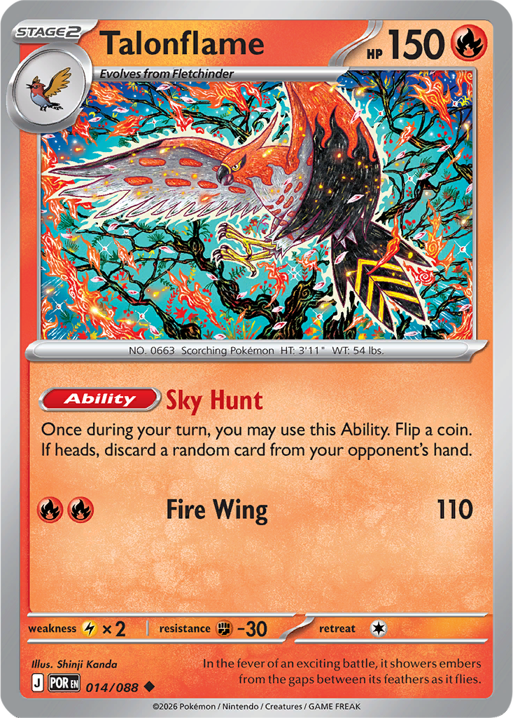 Perfect Order 014/088 Talonflame