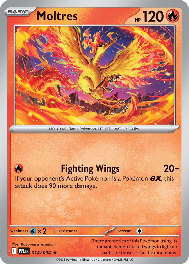 Phantasmal Flames 014/094 Moltres