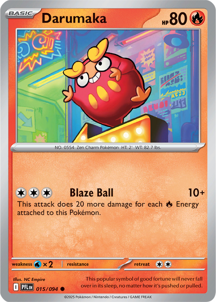 Phantasmal Flames 015/094 Darumaka