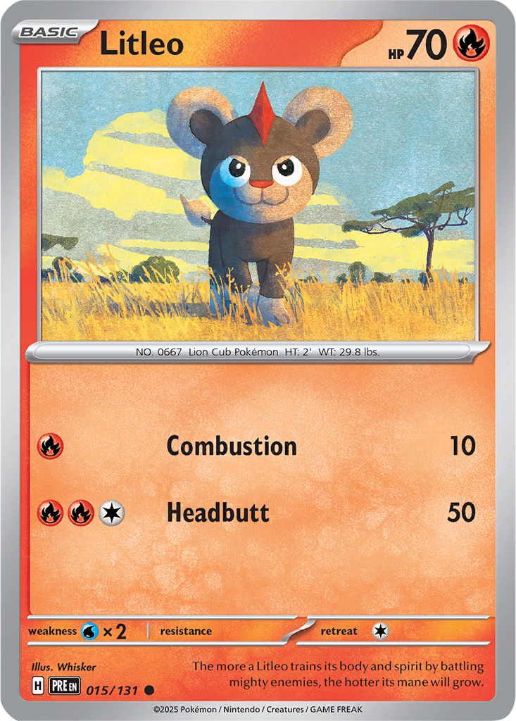 Prismatic Evolutions 015/131 Litleo