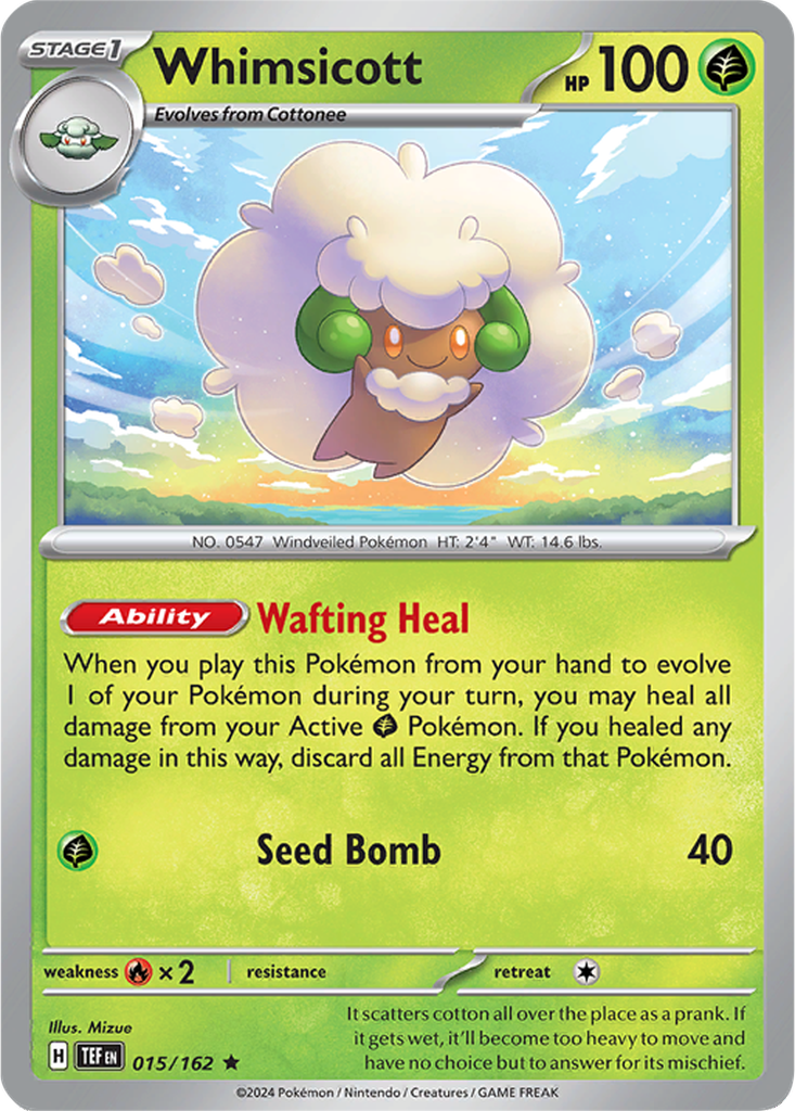 Temporal Forces 015/162 Whimsicott
