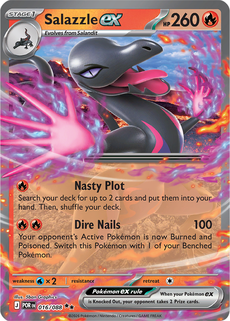 Perfect Order 016/088 Salazzle ex