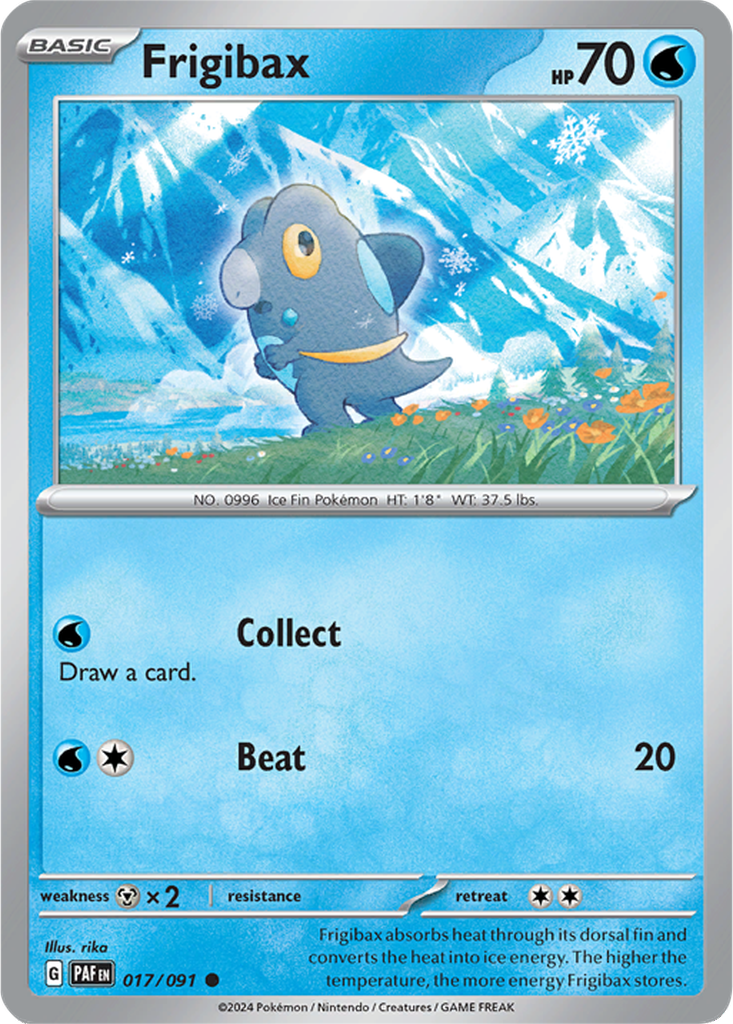 Paldean Fates 017/091 Frigibax