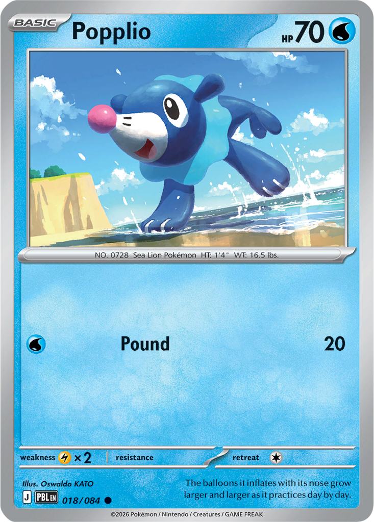 Pitch Black 018/084 Popplio