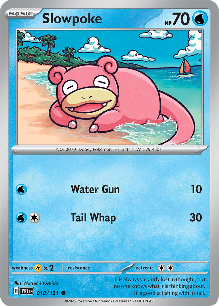 Prismatic Evolutions 018/131 Slowpoke