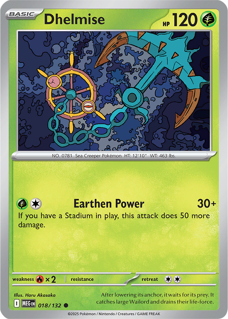 Mega Evolution 018/132 Dhelmise