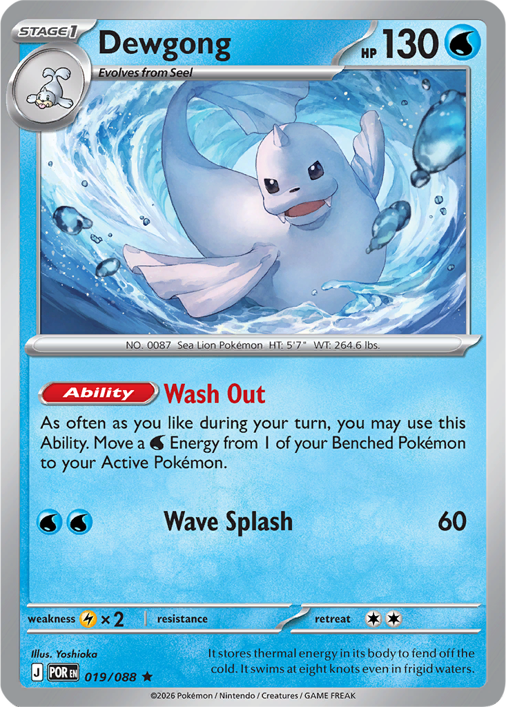 Perfect Order 019/088 Dewgong