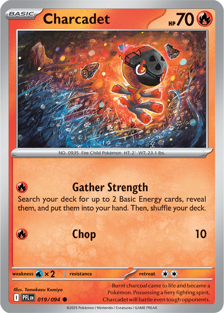 Phantasmal Flames 019/094 Charcadet