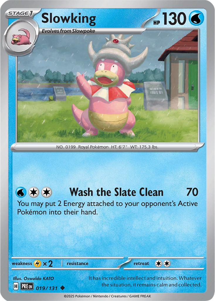 Prismatic Evolutions 019/131 Slowking