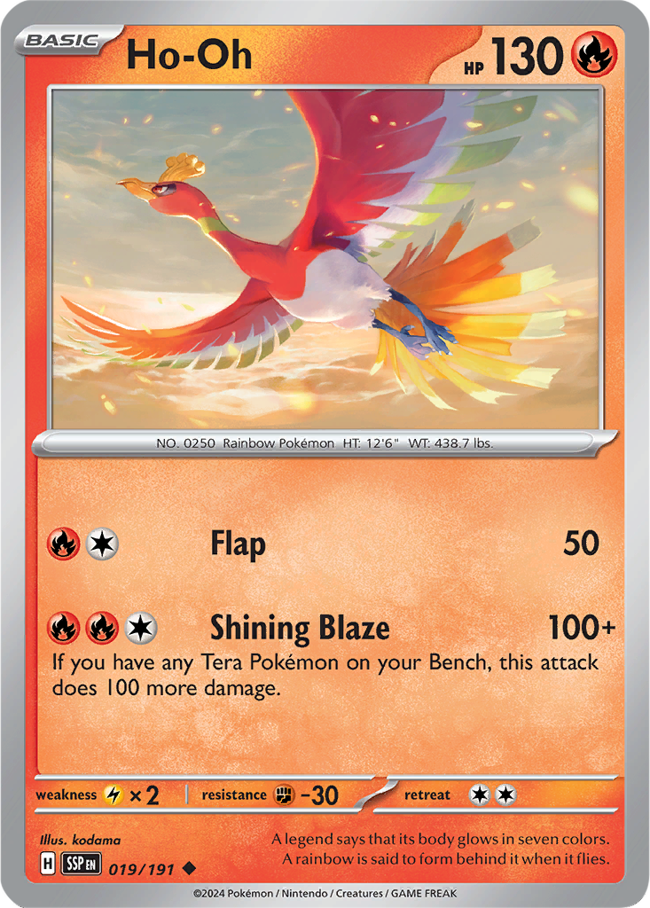 Surging Sparks 019/191 Ho-Oh