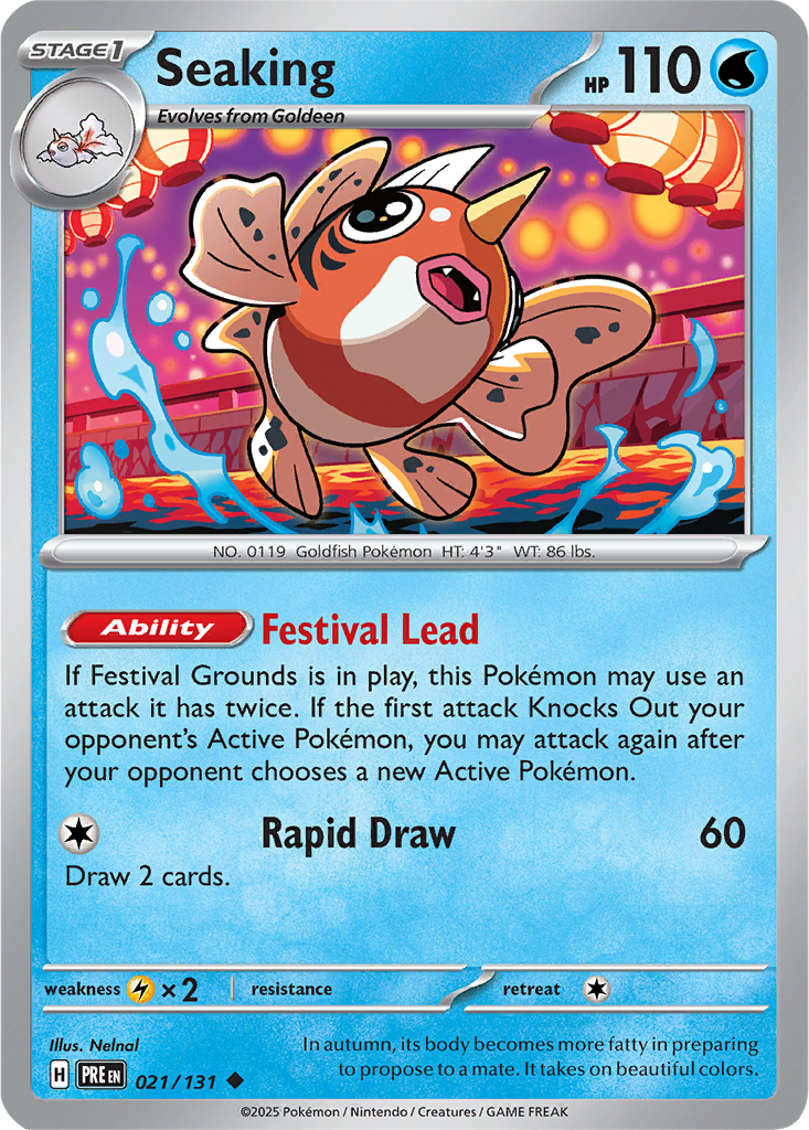 Prismatic Evolutions 021/131 Seaking