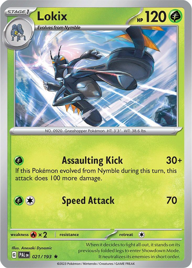 Paldea Evolved 021/193 Lokix