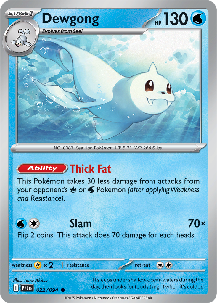Phantasmal Flames 022/094 Dewgong