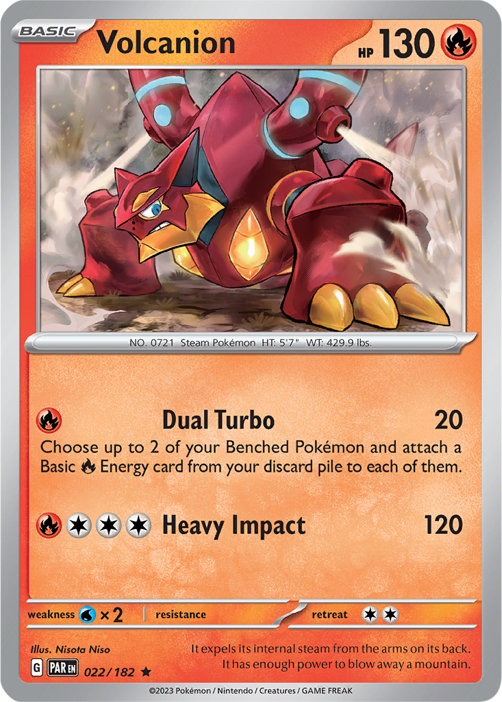Paradox Rift 022/182 Volcanion
