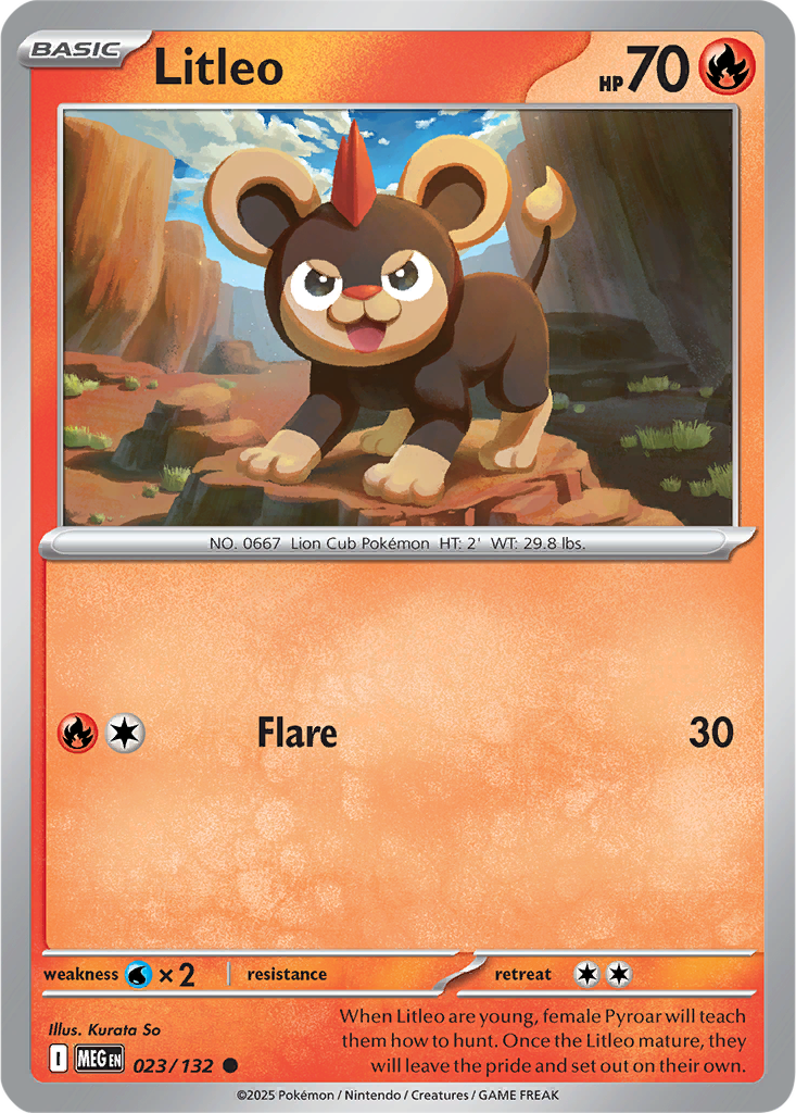 Mega Evolution 023/132 Litleo