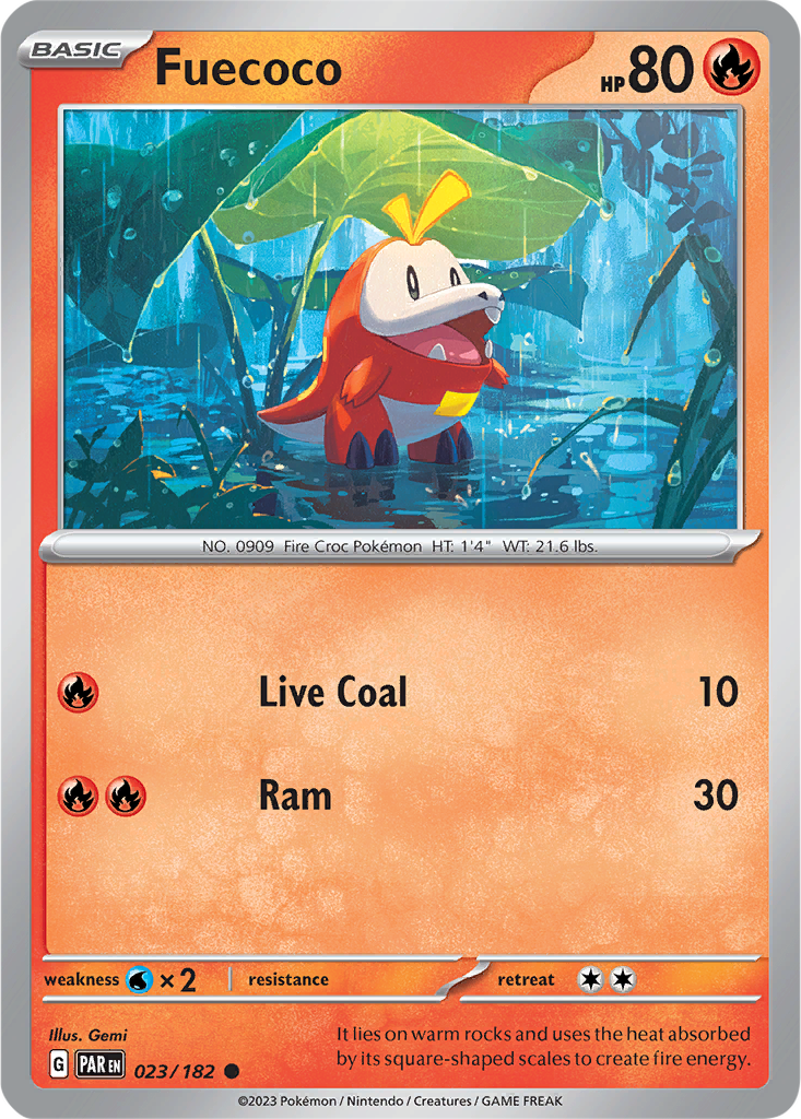 Paradox Rift 023/182 Fuecoco