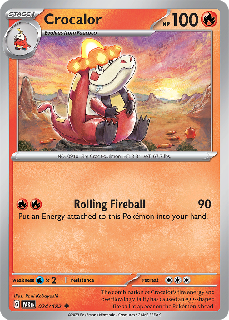 Paradox Rift 024/182 Crocalor