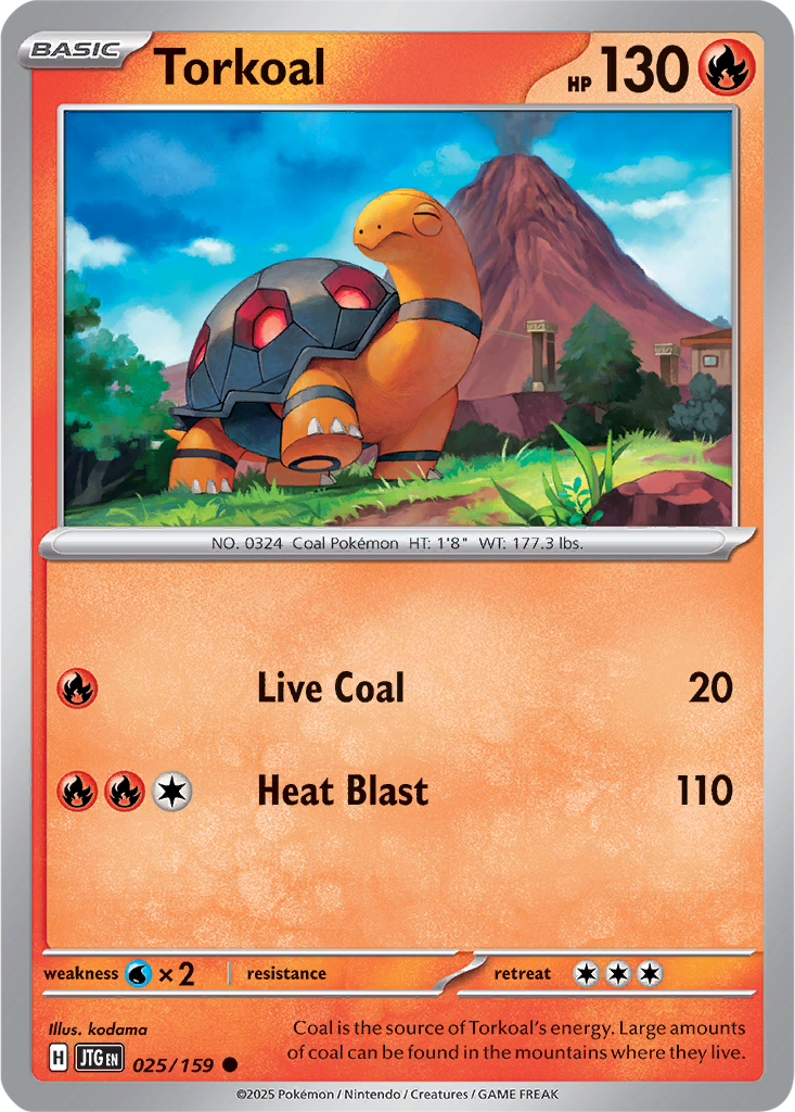Journey Together 025/159 Torkoal