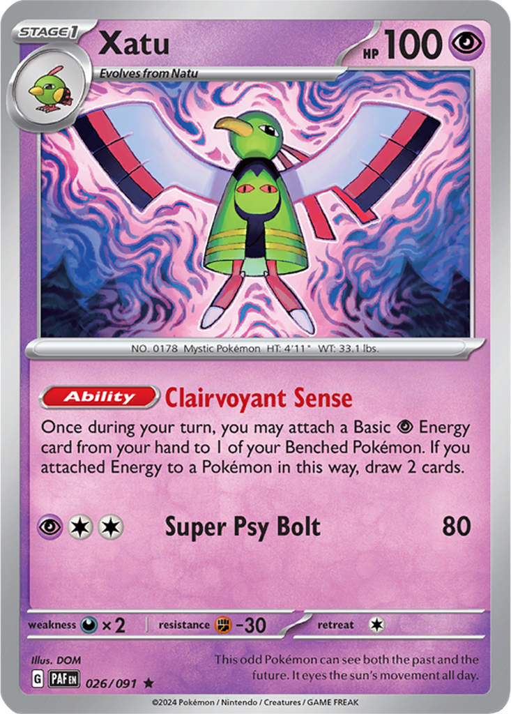 Paldean Fates 026/091 Xatu