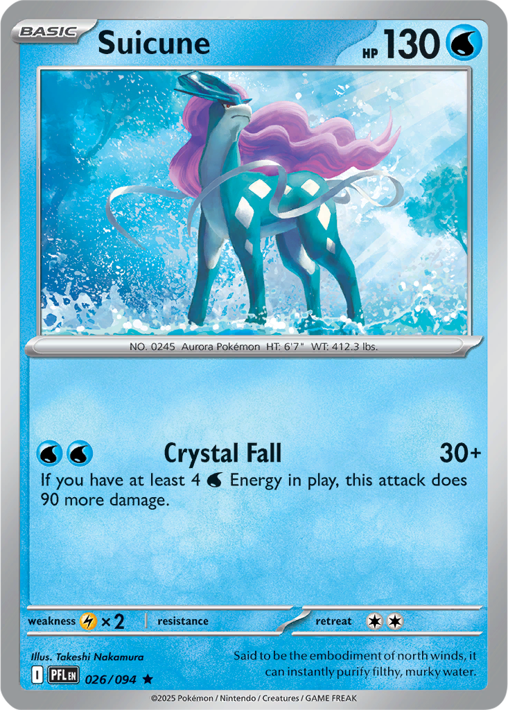 Phantasmal Flames 026/094 Suicune
