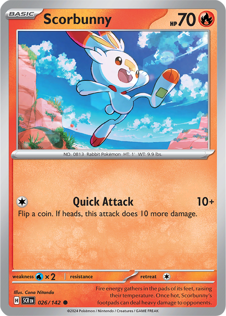 Stellar Crown 026/142 Scorbunny